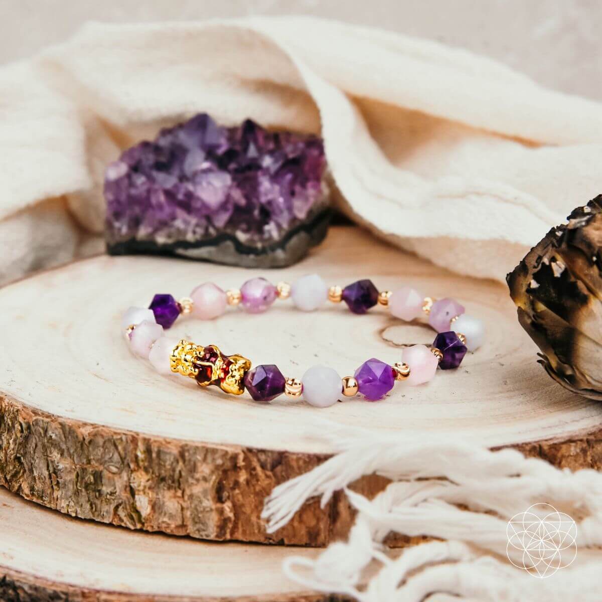 Prosperity crystal bracelet