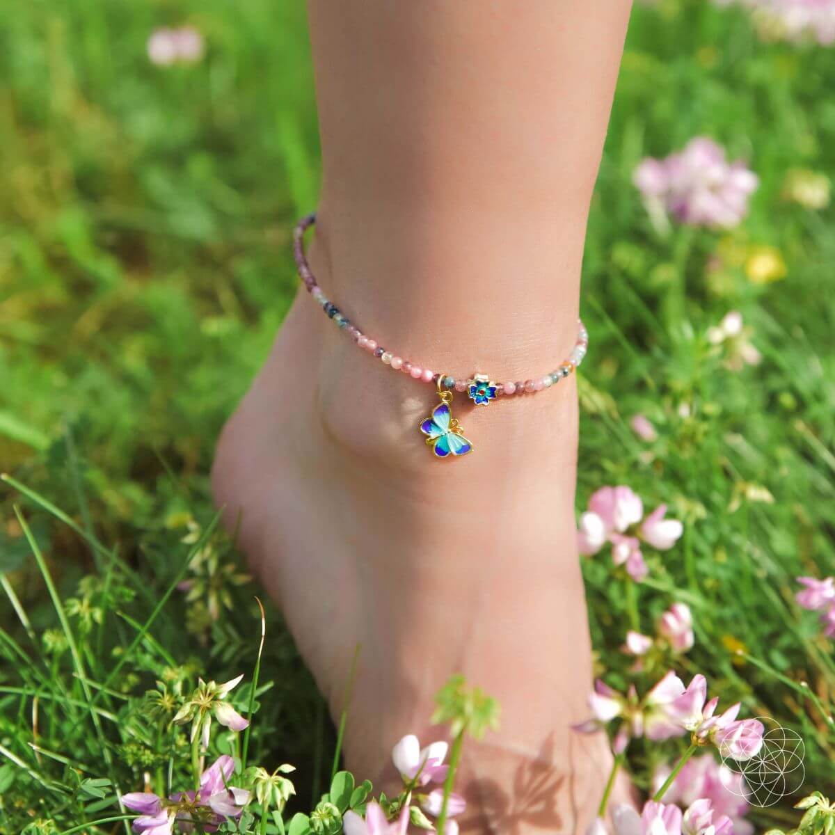 Tourmaline Anklet of Hope - Conscious Items