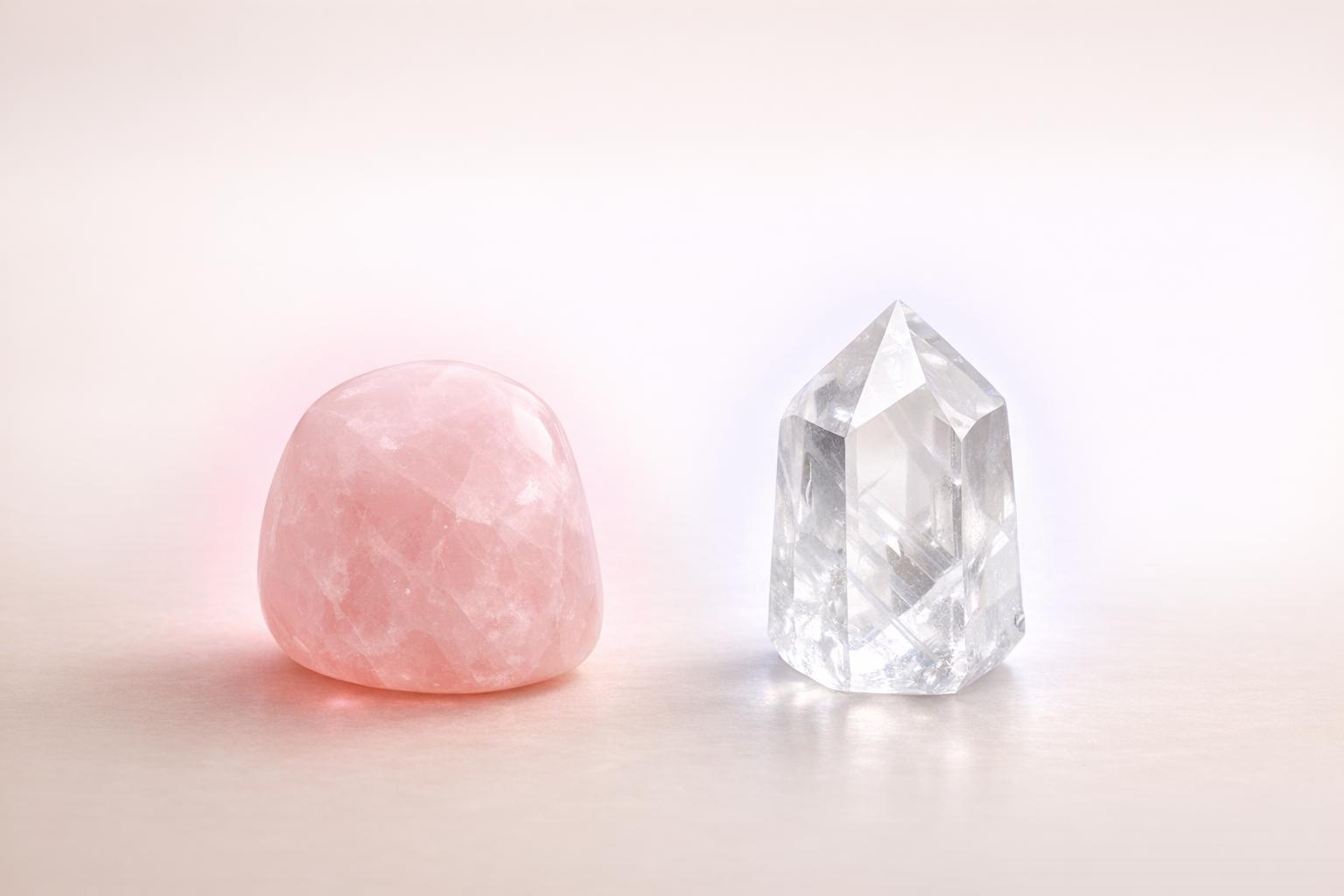 Rose Quartz vs Clear Quartz: Key Differences