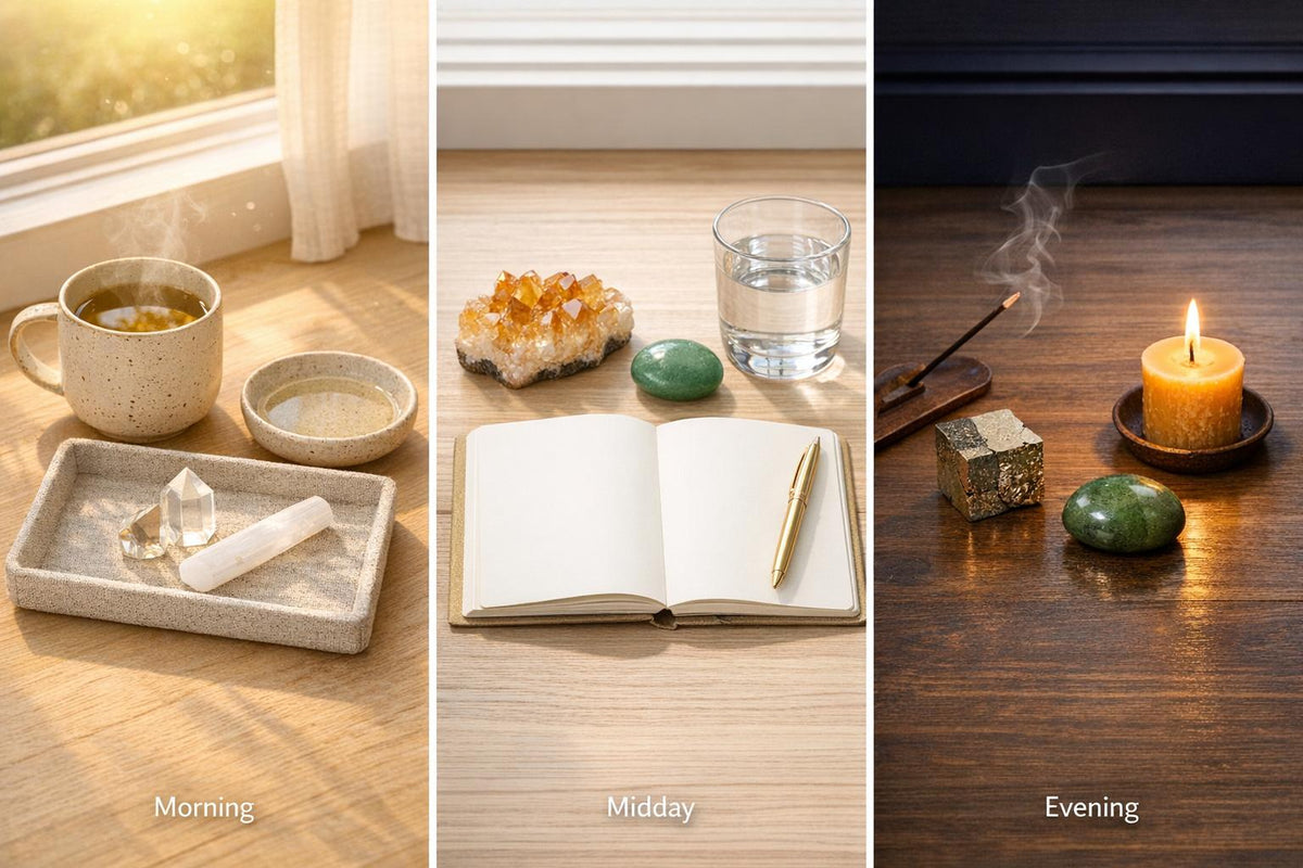 Daily Rituals for Manifesting Abundance with Crystals