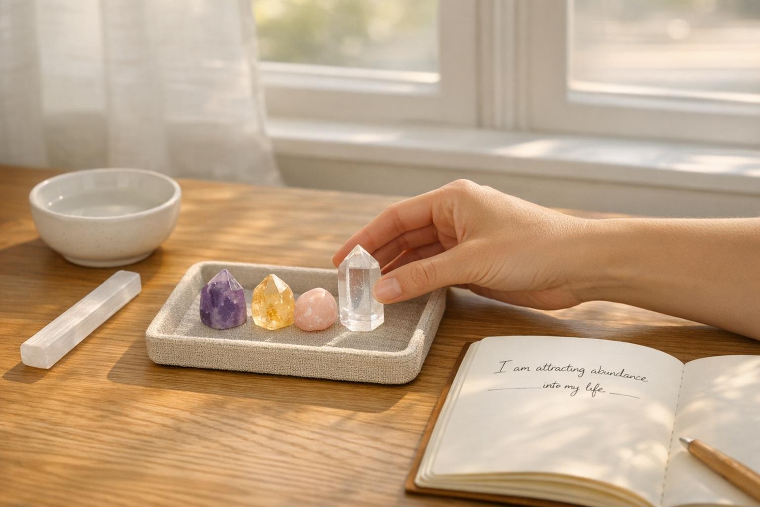 How to Use Crystals to Sustain Manifestation Energy