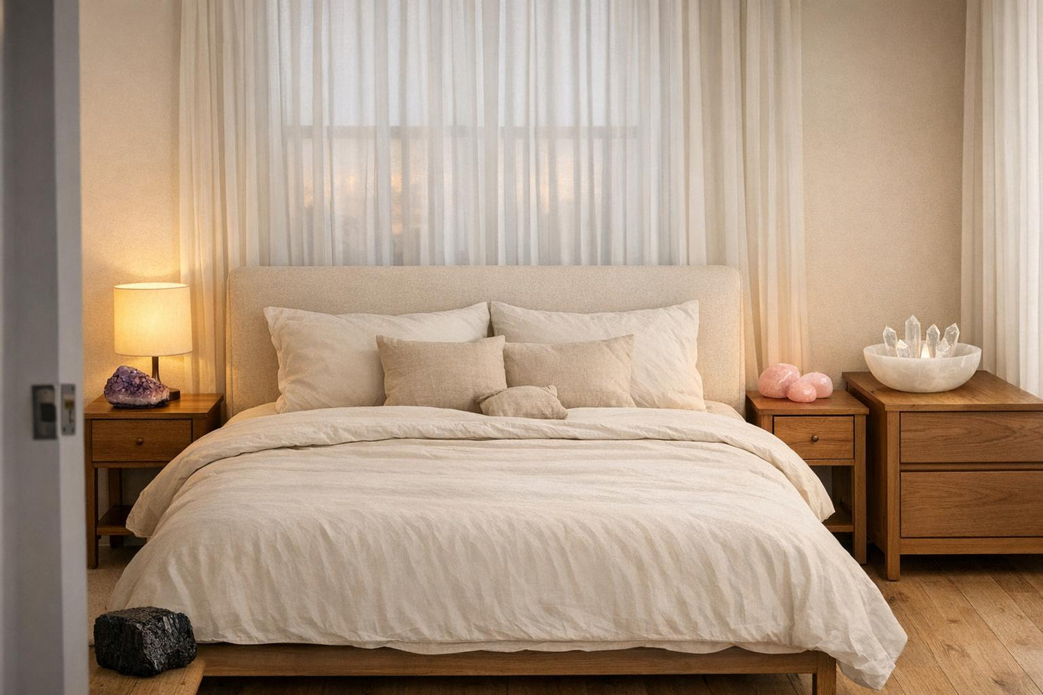 Crystal Placement for Sleep: Bedroom Guide