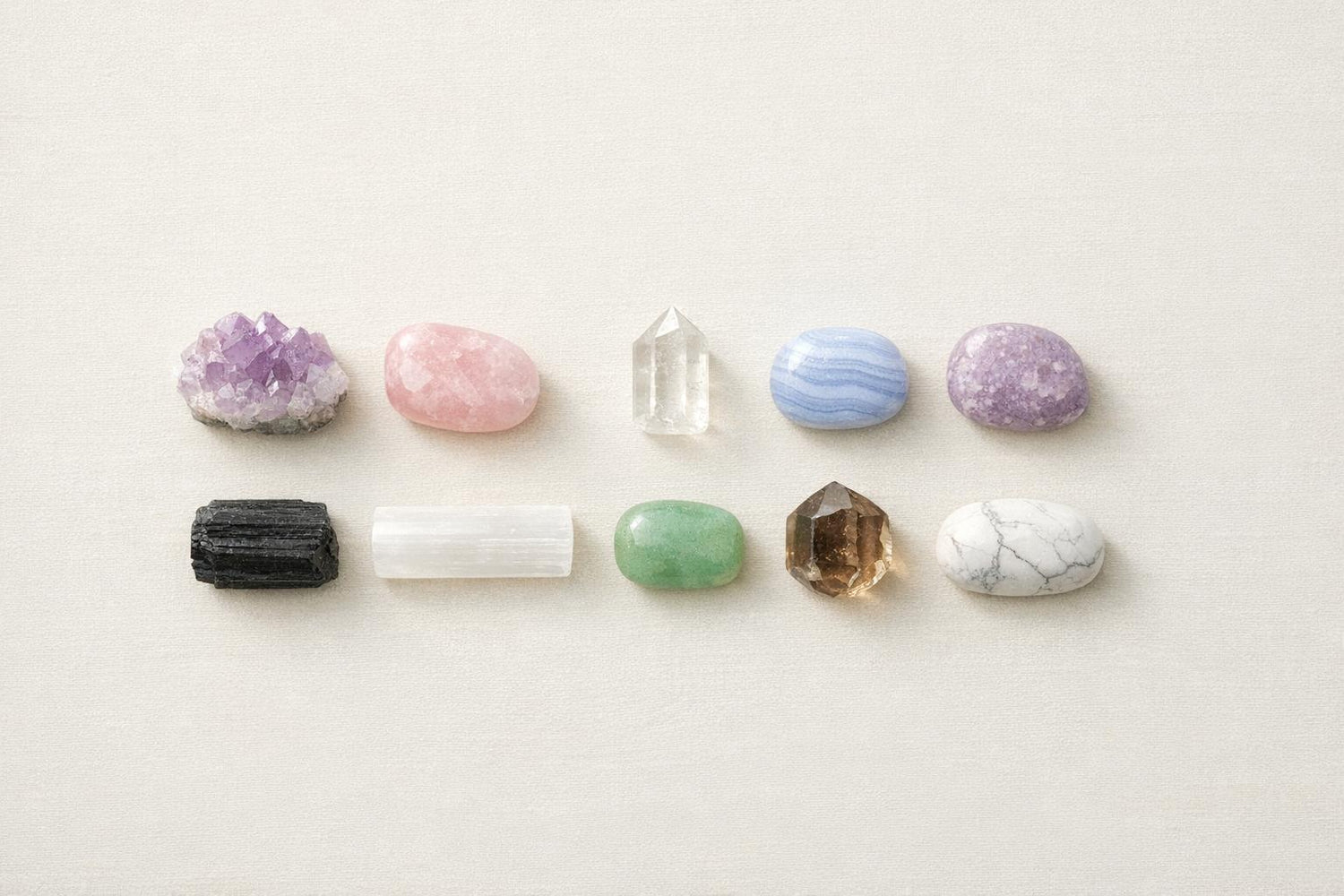10 Crystals for Relaxation and Calm