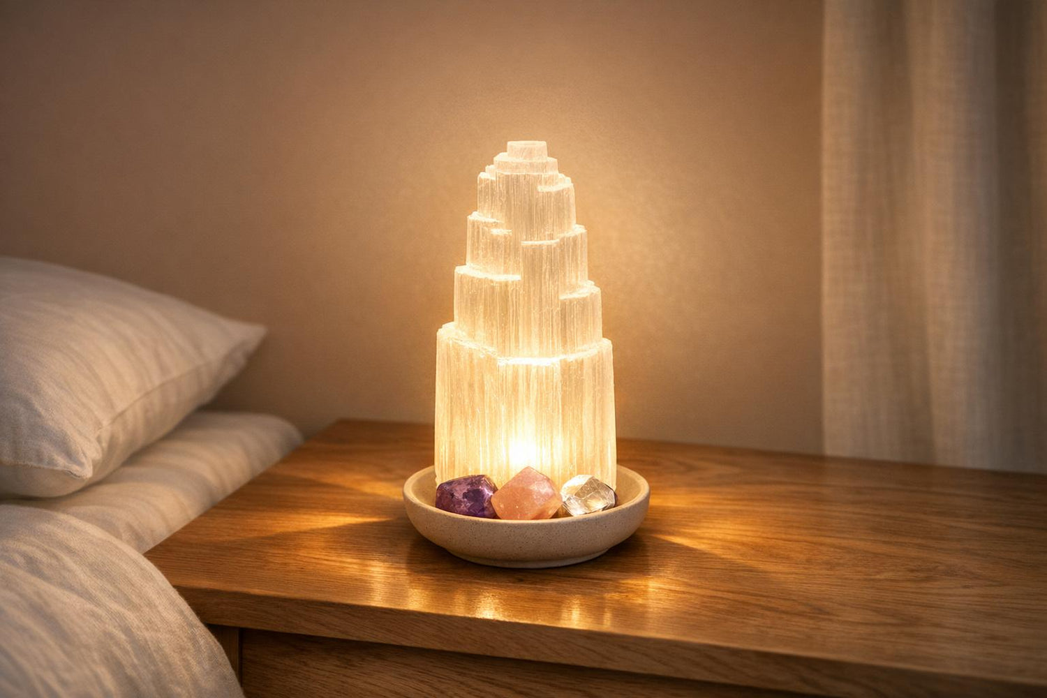 Benefits of Selenite Lamps for Energy Healing