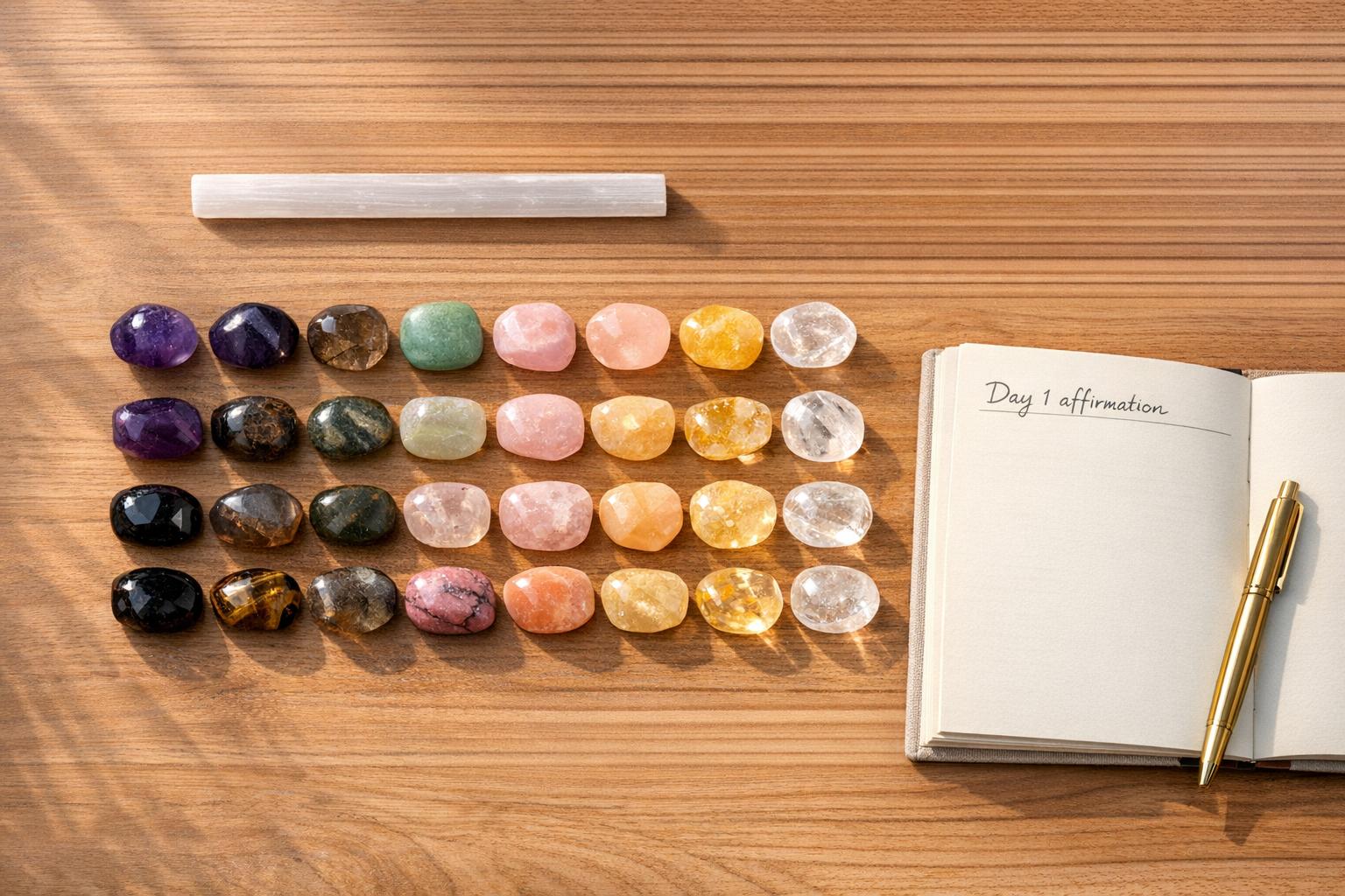 21-Day Crystal Affirmation Plan for Emotional Growth