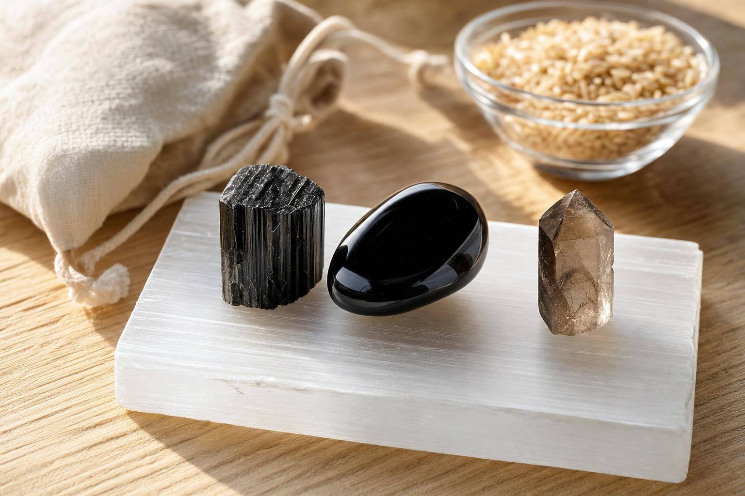 How to Cleanse Crystals for Protection