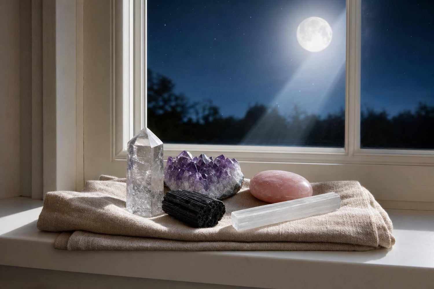 Ultimate Guide to Moonlight Crystal Cleansing