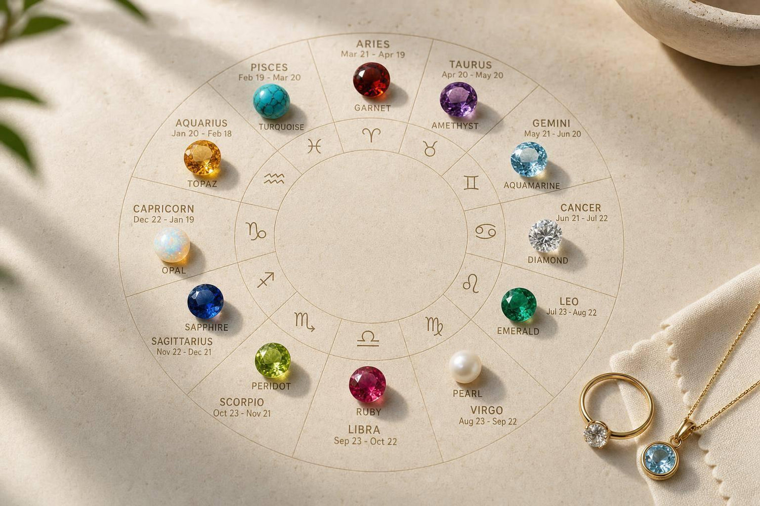 Ultimate Guide to Birthstones by Zodiac Sign