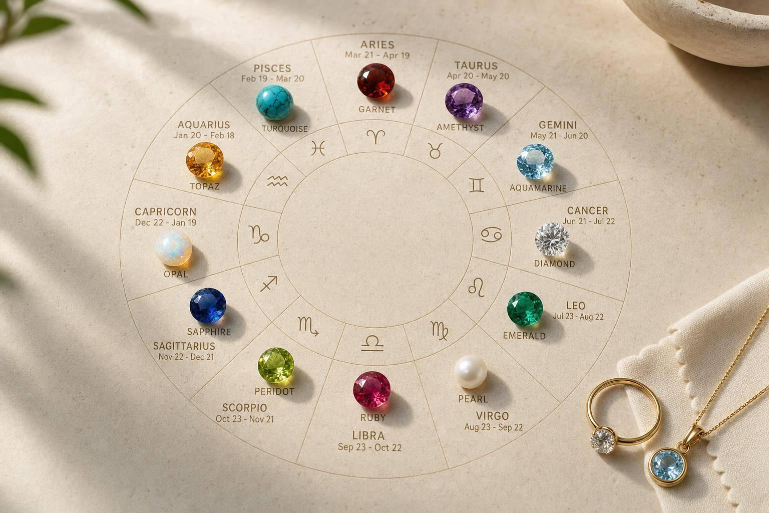 Ultimate Guide to Birthstones by Zodiac Sign