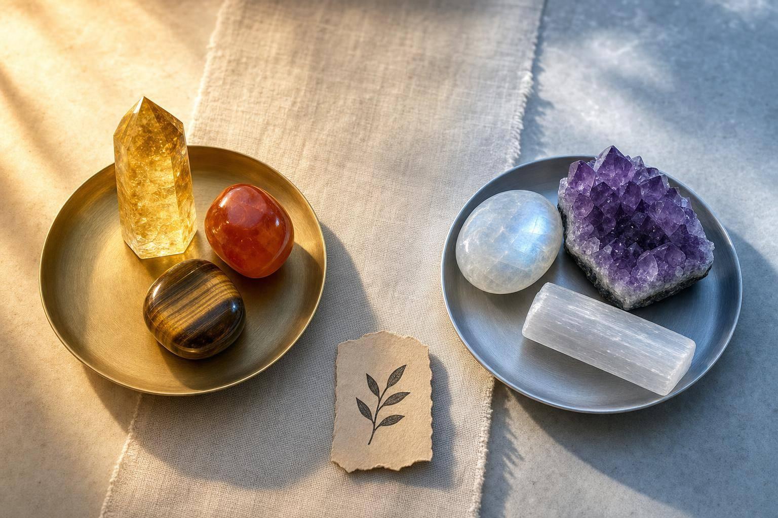 Crystals for Strengthening Sun and Moon Signs