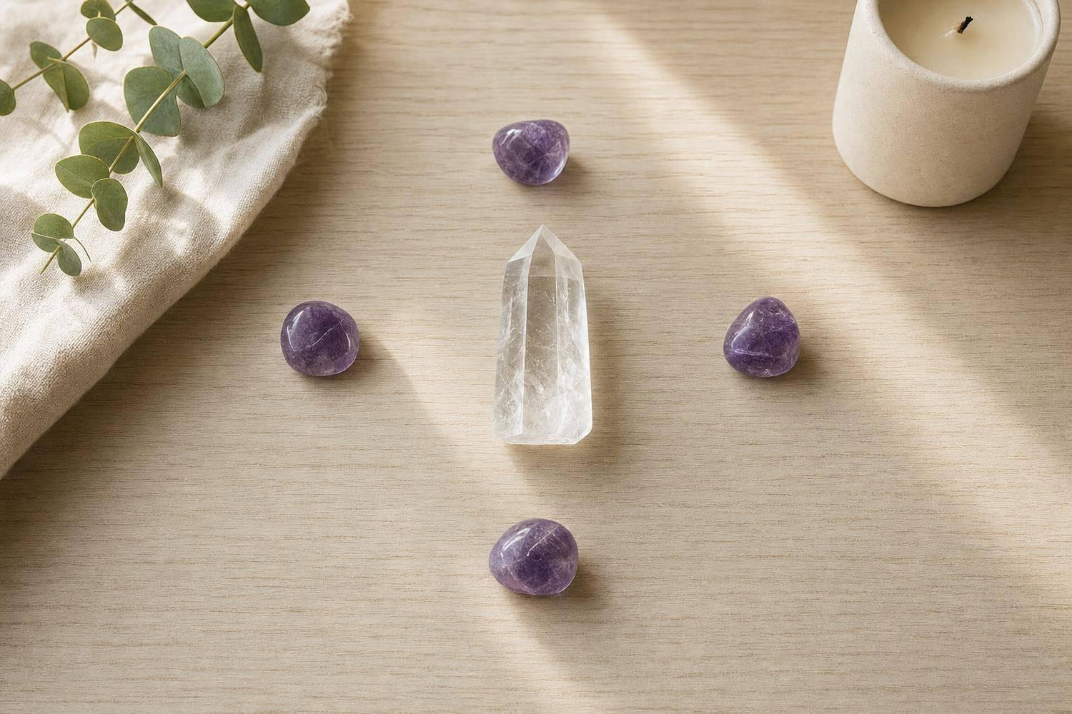 5 Crystal Layouts for Meditation Altars