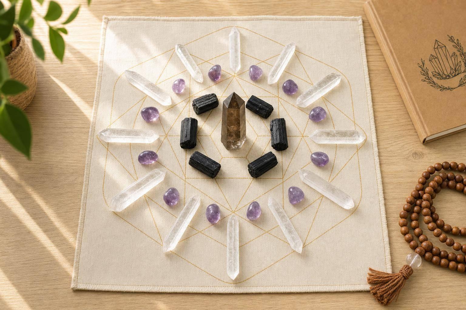 Crystal Grids for Energy Protection: Step-by-Step Guide