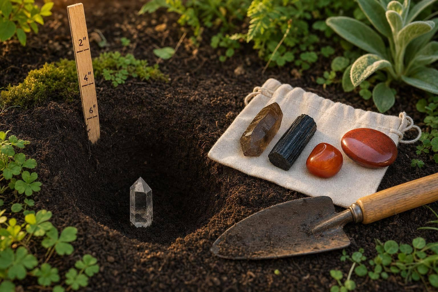 Best Crystals for Earth Burial Cleansing
