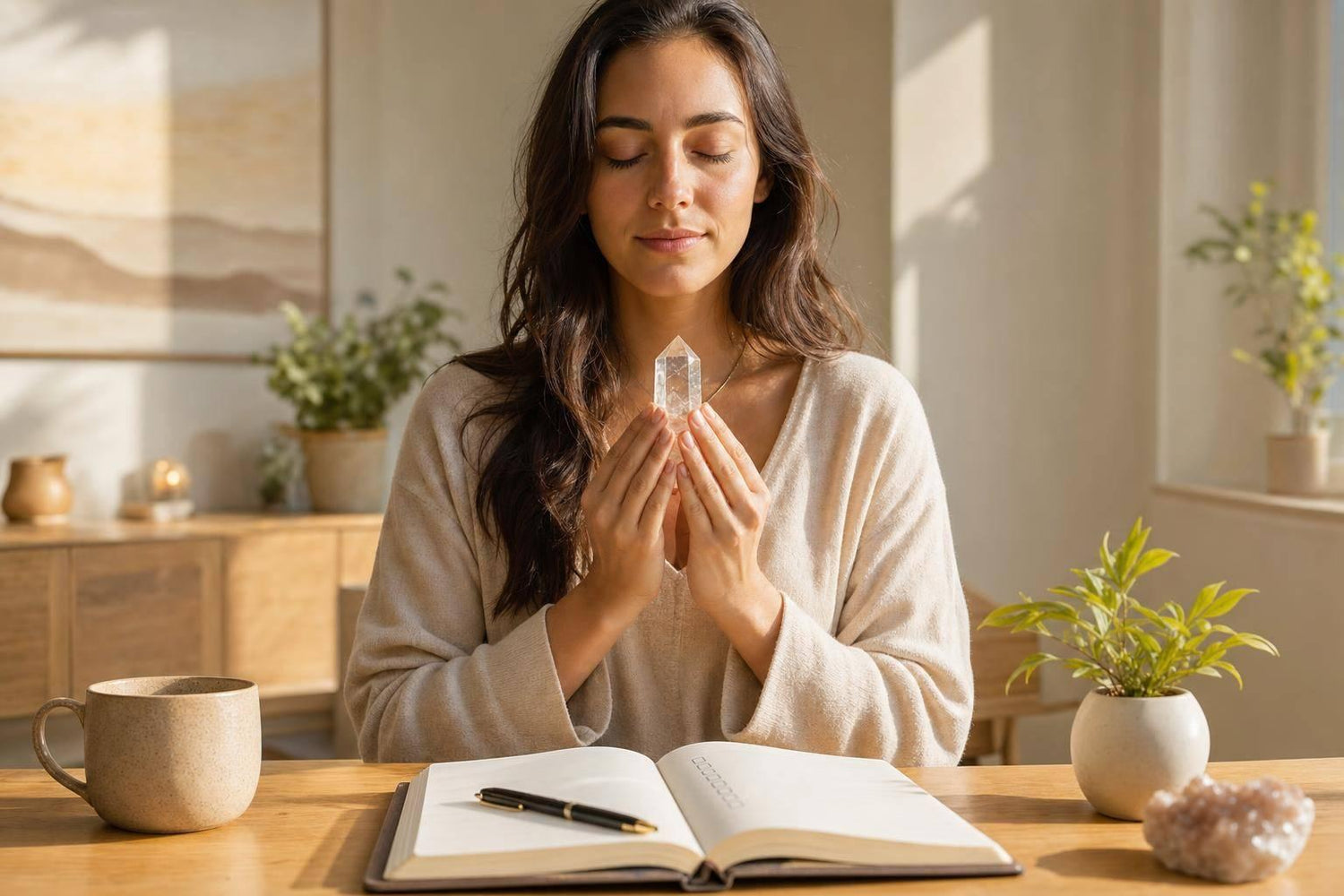 How Visualization with Crystals Boosts Manifestation