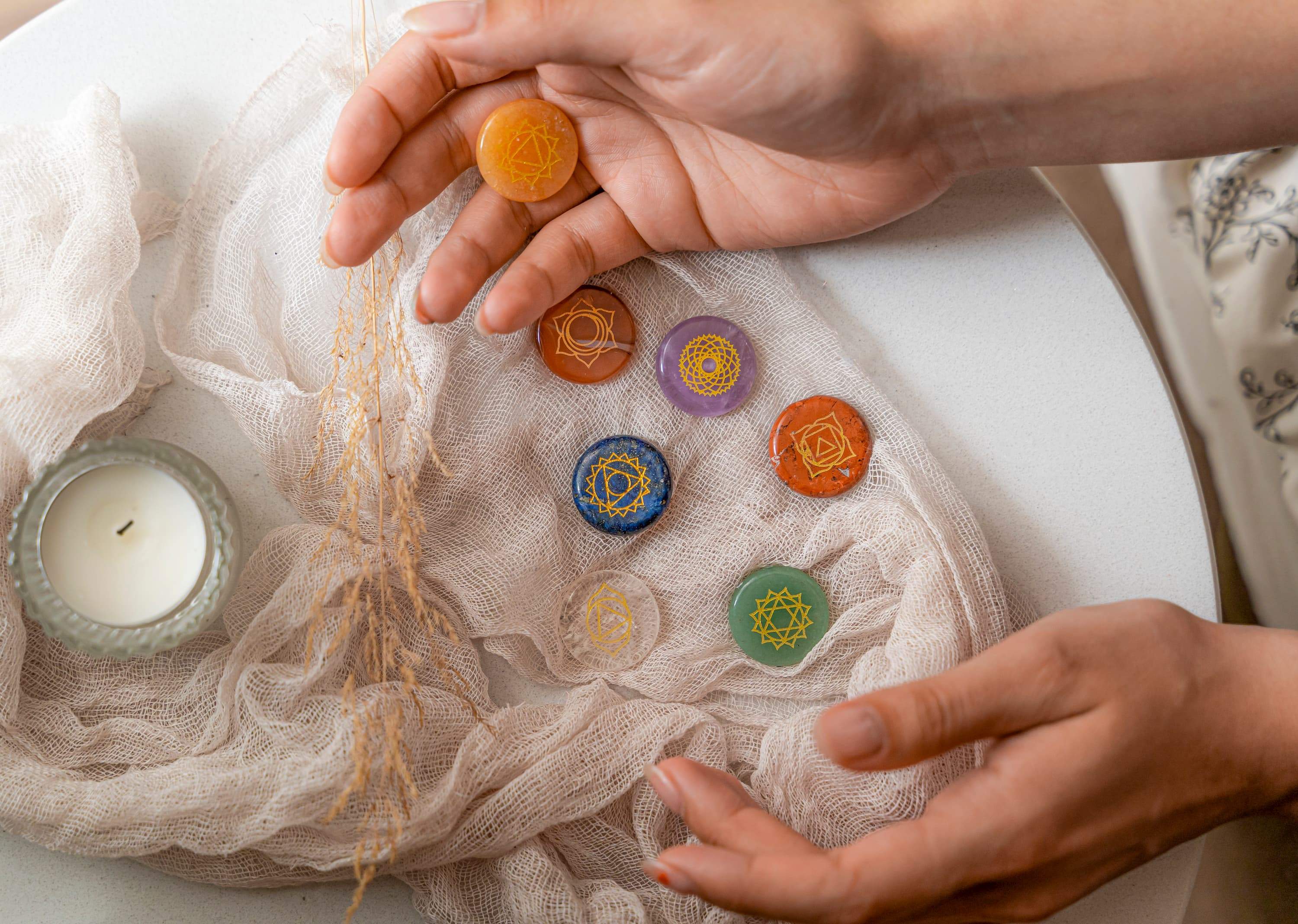 How to Meditate with Chakra Stones