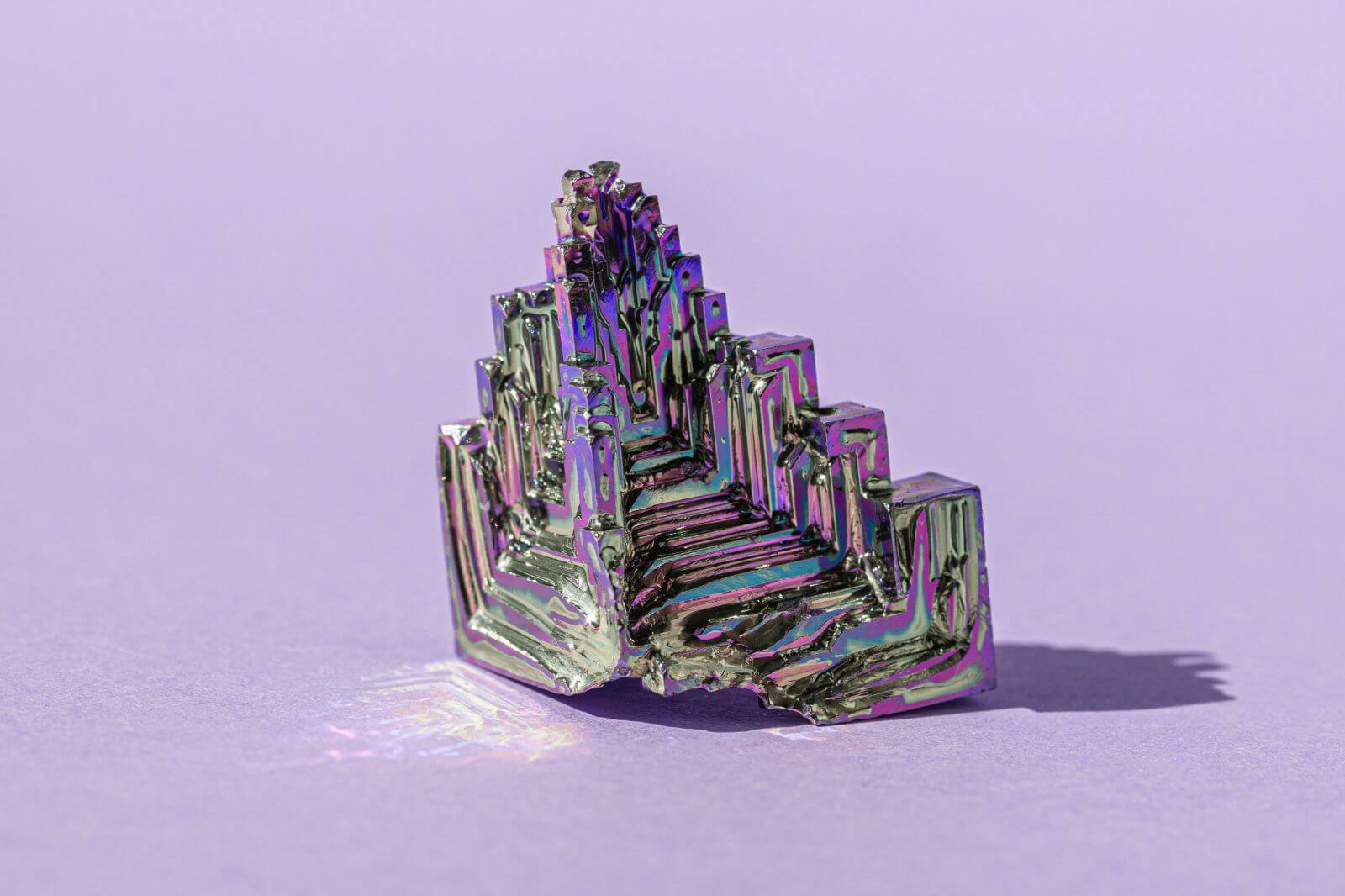 Bismuth Crystal: Meaning, Healing Properties, Benefits & Uses - Conscious Items