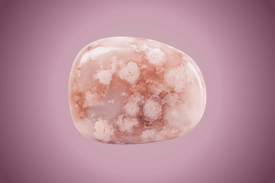 Sakura Cherry Blossom Agate Jewelry