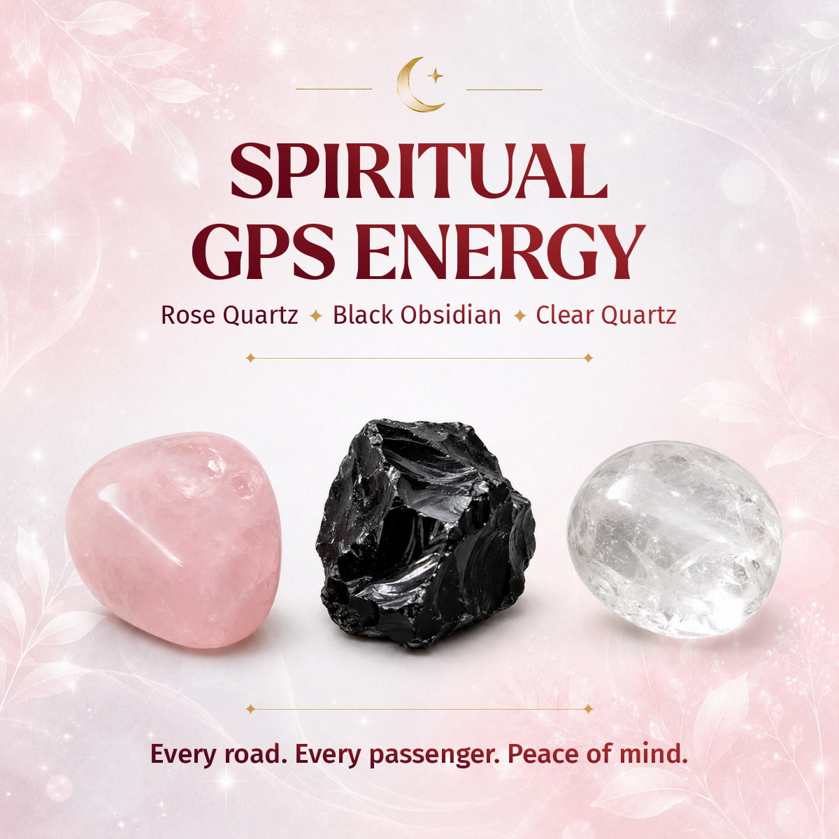 GPS espiritual - Kit de cristal de coche guardián