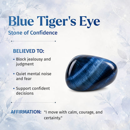 Pulseira ocular do tigre azul