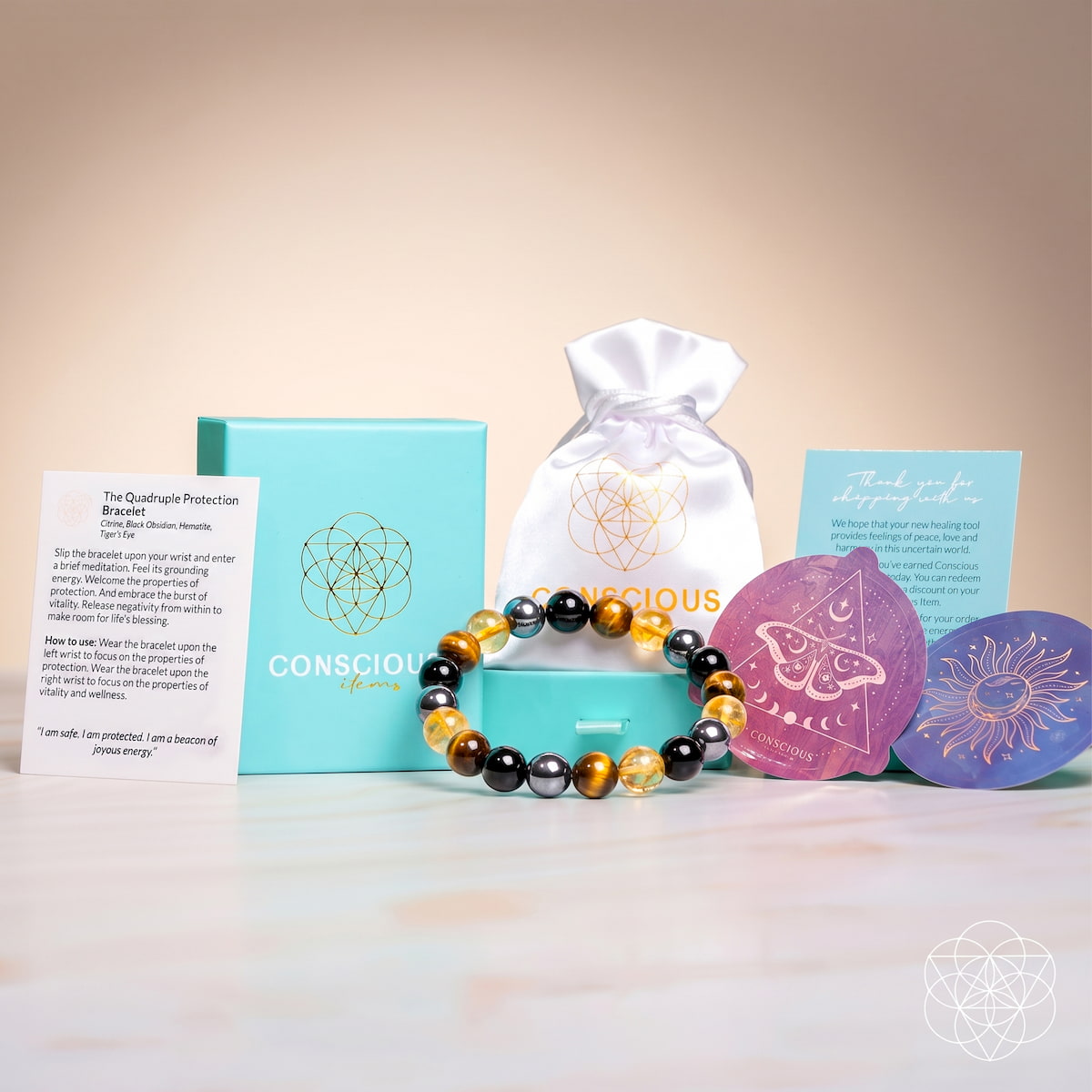 Pulseira de proteção quádrupla CI583