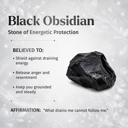Premium Black Obsidian Talisman