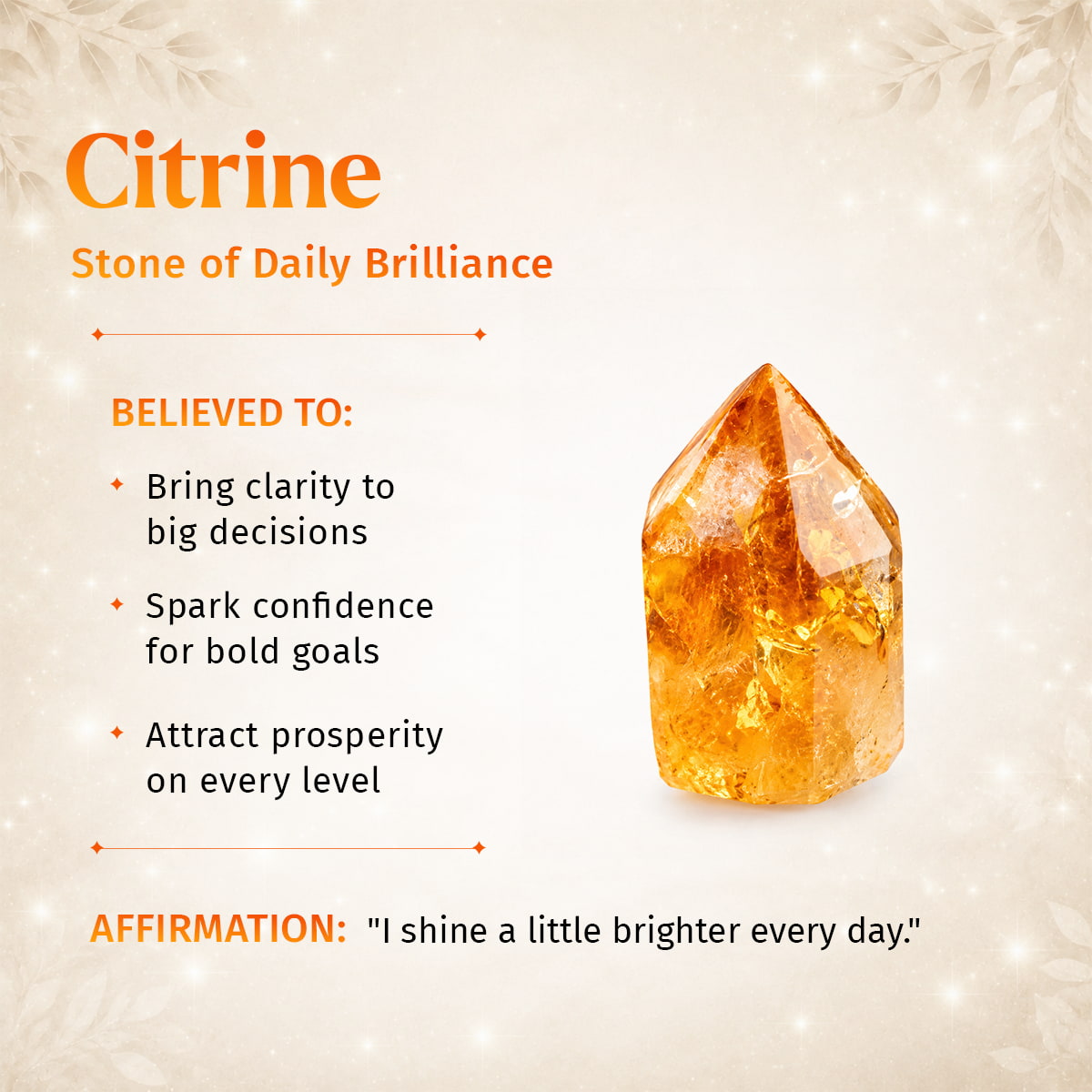 365 Days of Brilliance - Citrine Bracelet
