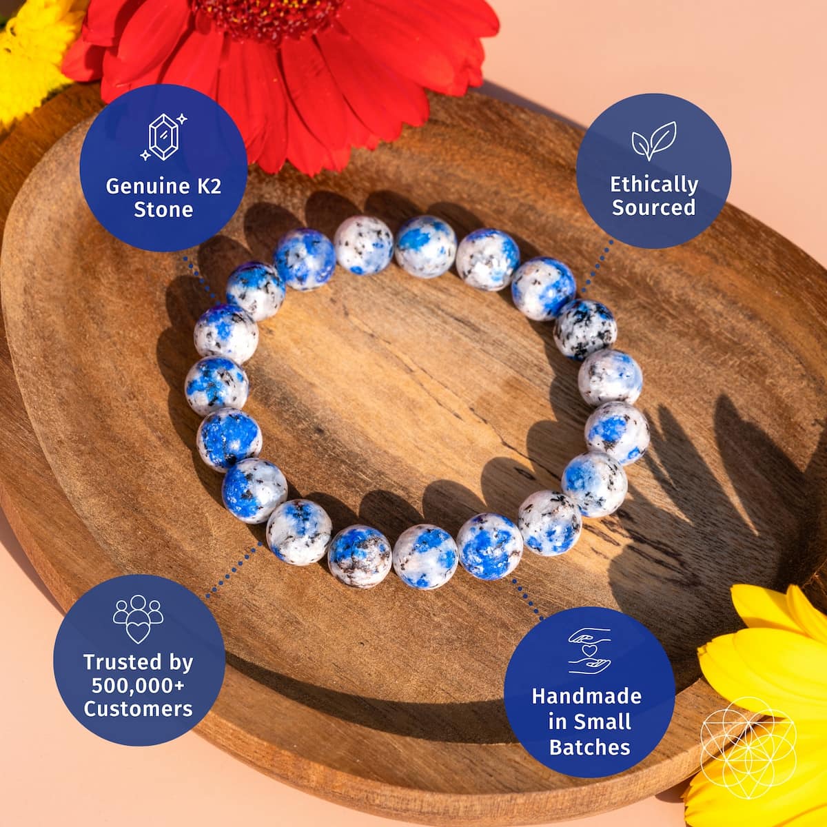 Triunfo Infinito - Pulseira de Sucesso de Malaquita e Selenita