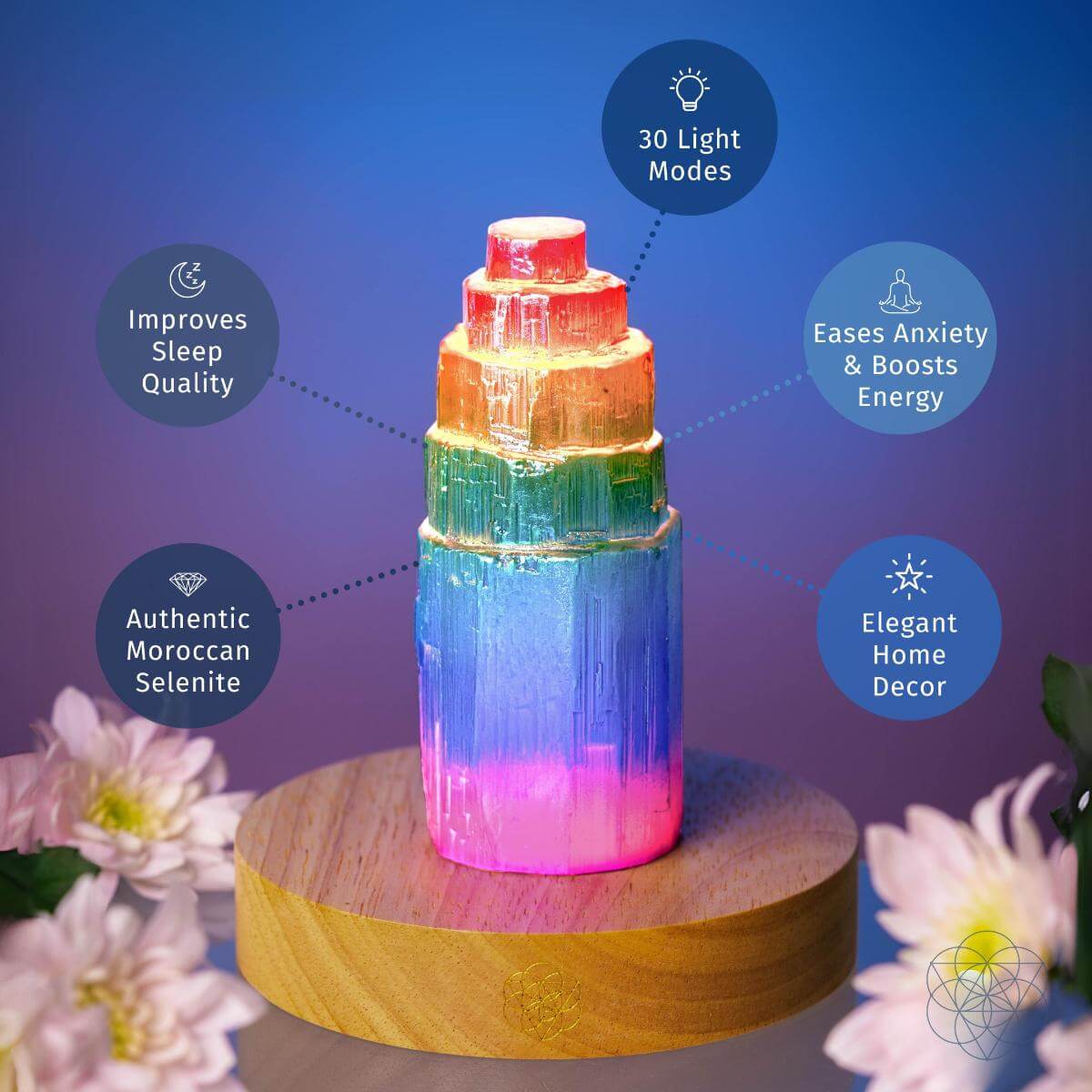 Bênção de Rainbow - Torre Selenita da Paz e Proteção