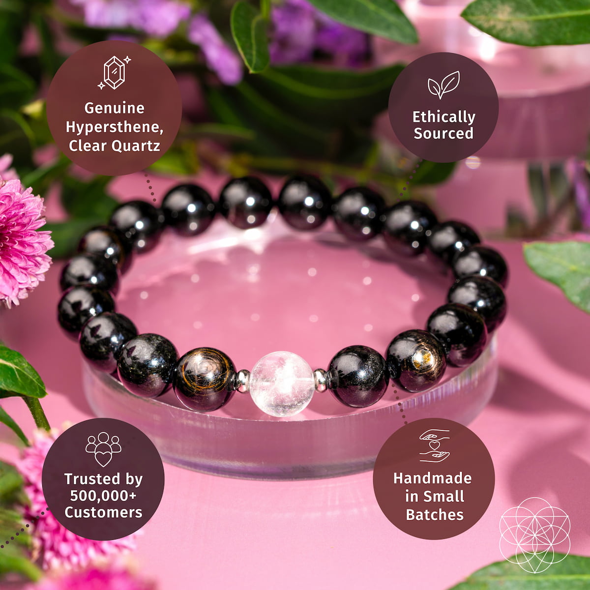 Das Hyperthen -Millionär -Manifestation -Armband