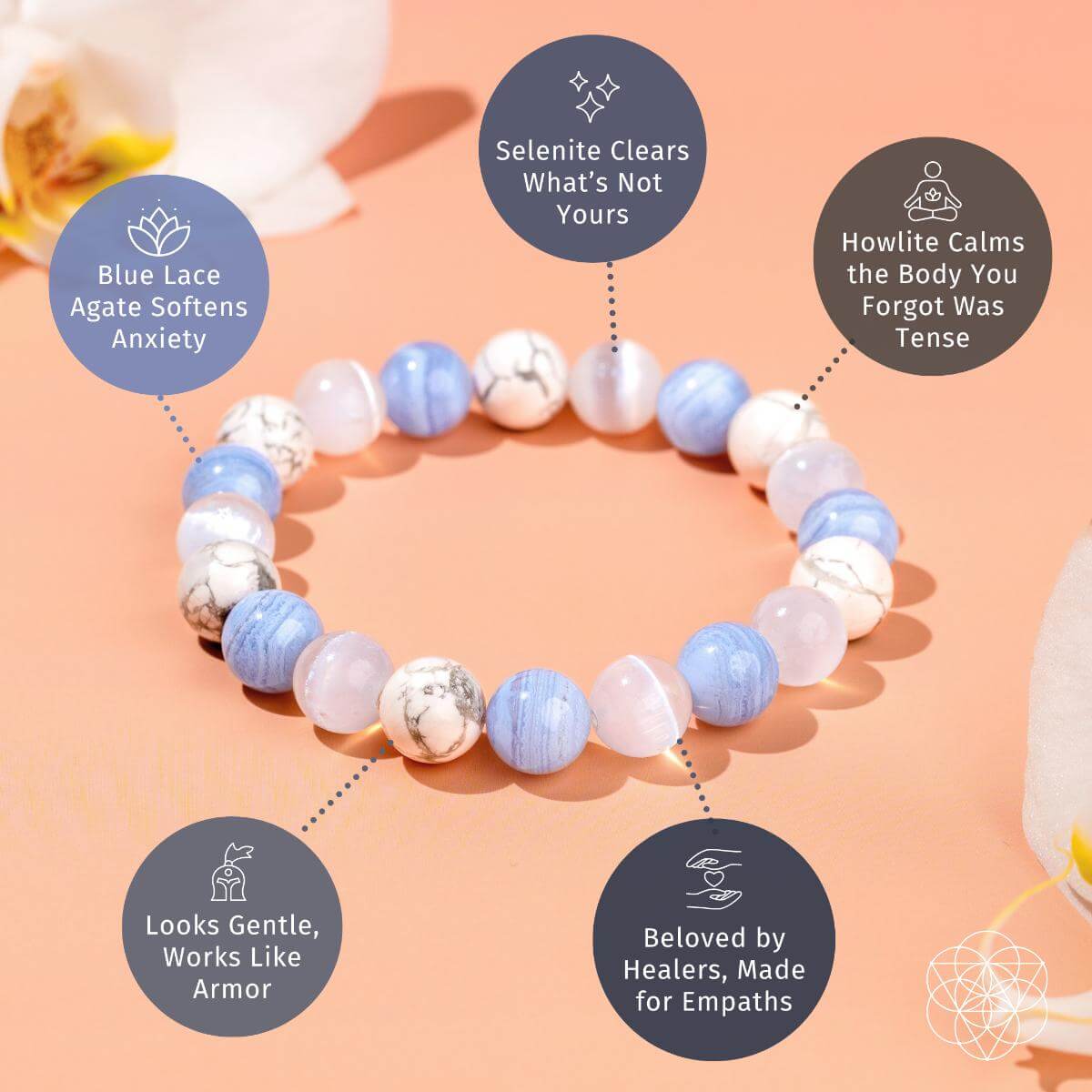 El trío de Empath - brazalete de reinicio diario