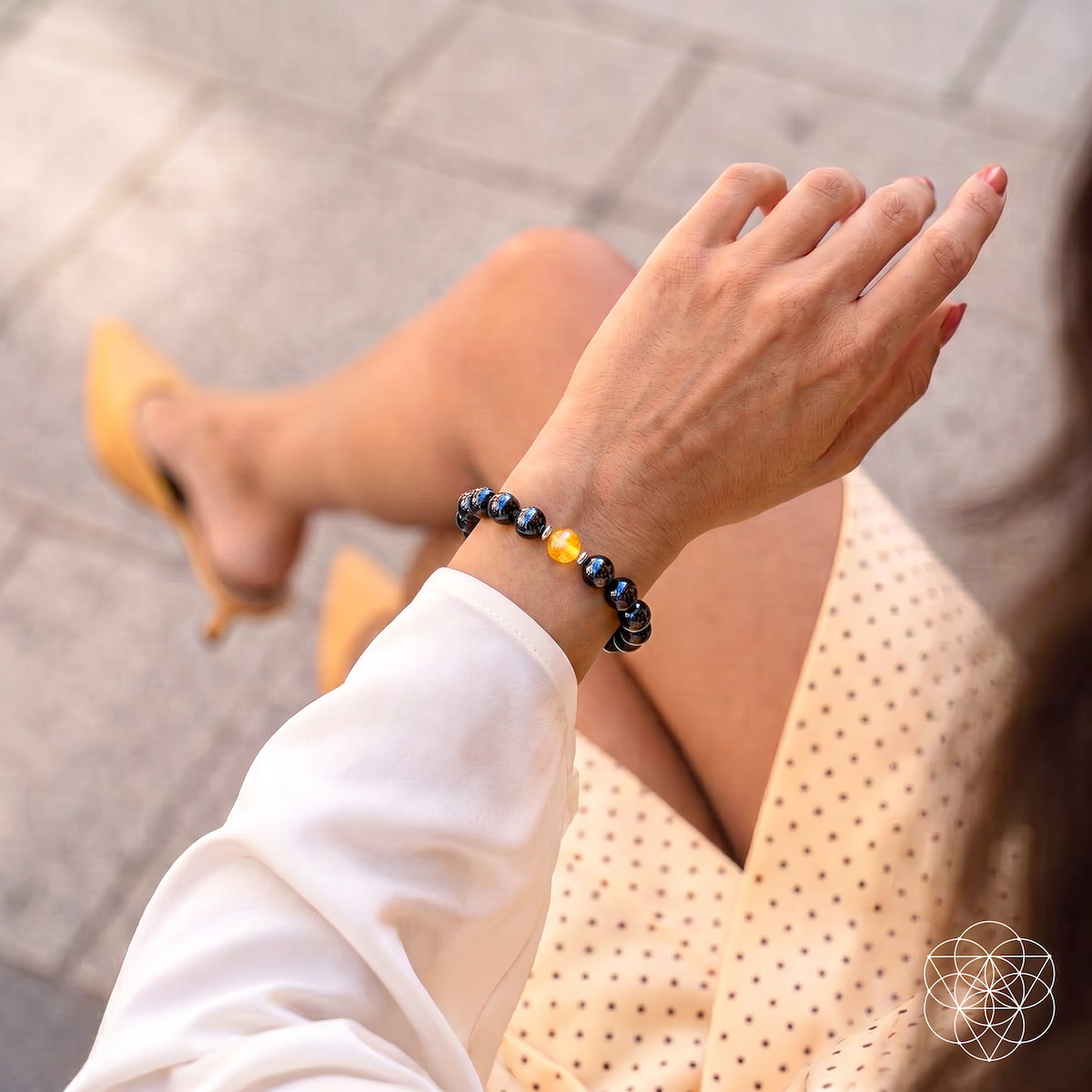 The Arfvedsonite Deep Healing Bracelet