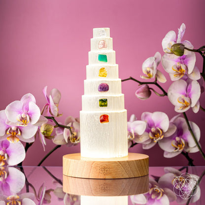 The Stress Shield Lamp - 7 Stones of Healing