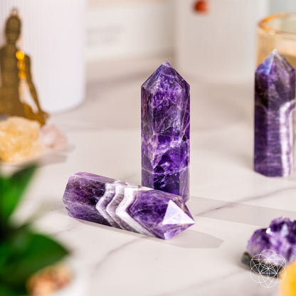 Chevron-Amethyst-Punkt