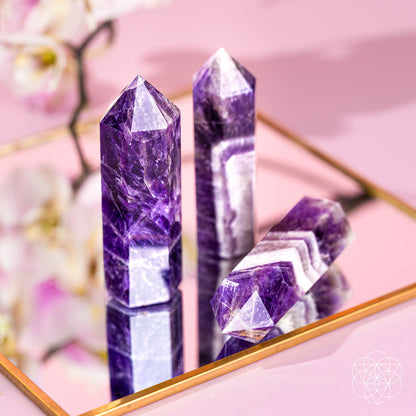 Chevron-Amethyst-Punkt