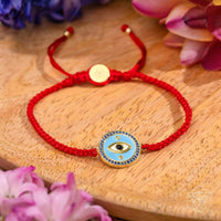 Mal Eye Guardian - pulseira de corda vermelha de quatro fios