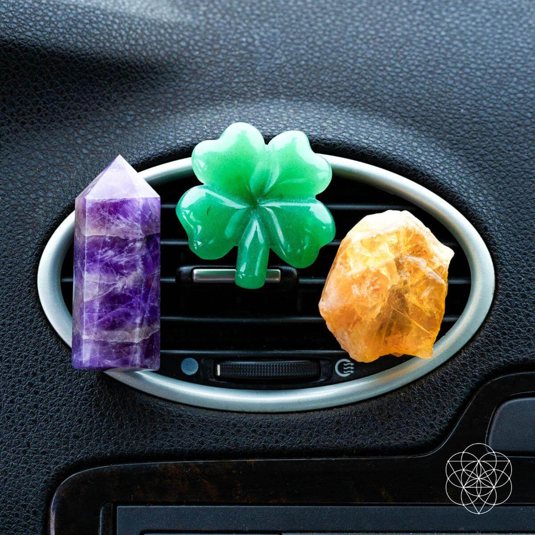 Guardiões da estrada - Kit de cristal de carro da sorte