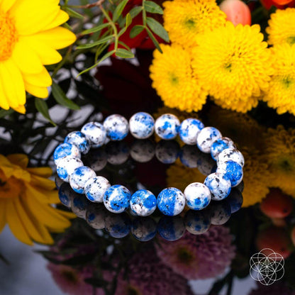 Bracelet de éxito de Malachite y Selenite