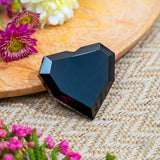 Thumbnail for Royal Diamond Heart - Black Obsidian Negativity Repellent