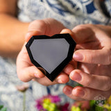 Thumbnail for Royal Diamond Heart - Black Obsidian Negativité répulsif