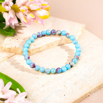 Empath’s Shield – Aqua Terra Jaspis-Armband 6 mm