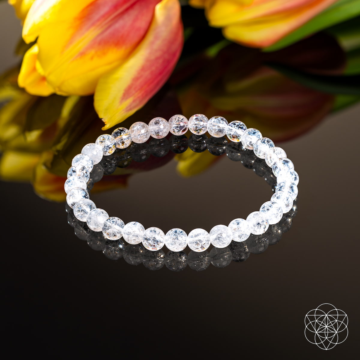 Emotional Ice Bath – Ice Quartz Bracelet 6mm