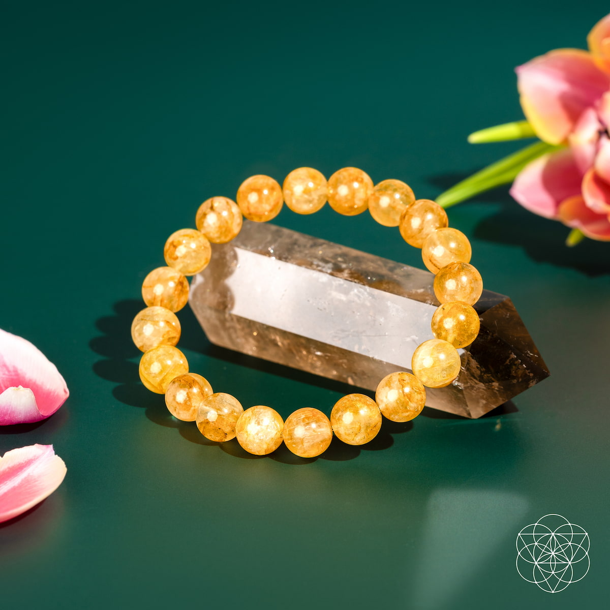 The Master Reset – Goldenes Heiler-Quarz-Armband