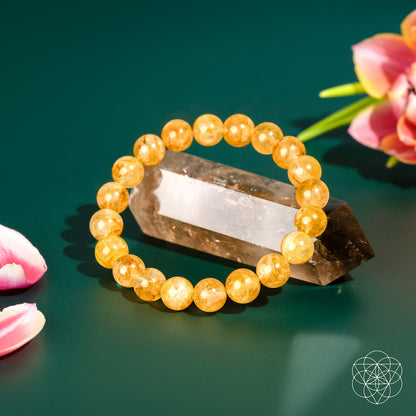 The Master Reset – Goldenes Heiler-Quarz-Armband