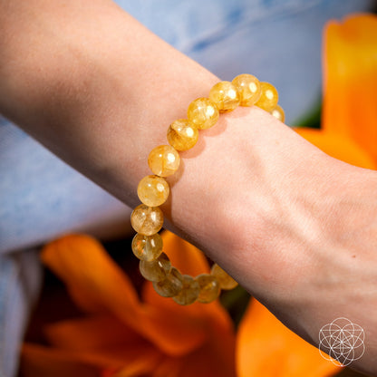 The Master Reset – Goldenes Heiler-Quarz-Armband