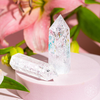 Limitless Manifestation - Ice Quartz Point