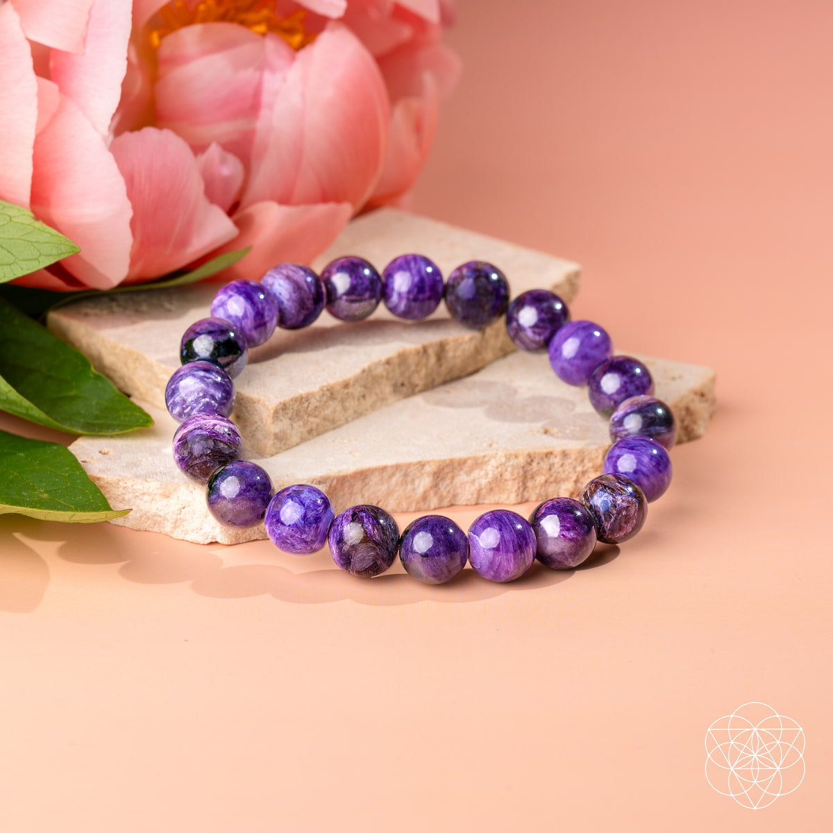 Unshakeable Intuition Rare Siberian Charoite Bracelet