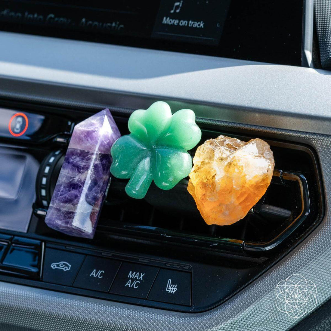 Guardiões da estrada - Kit de cristal de carro da sorte