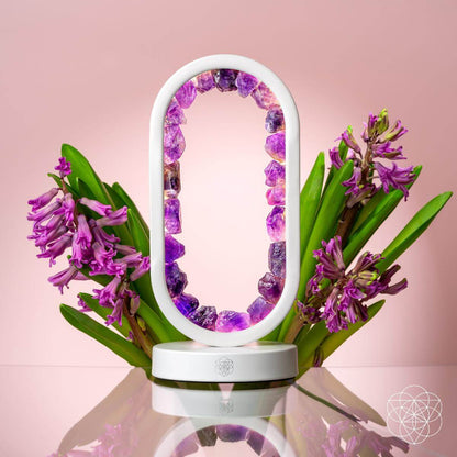 Portal to Peace - Amethyst Lamp of Stress Relief