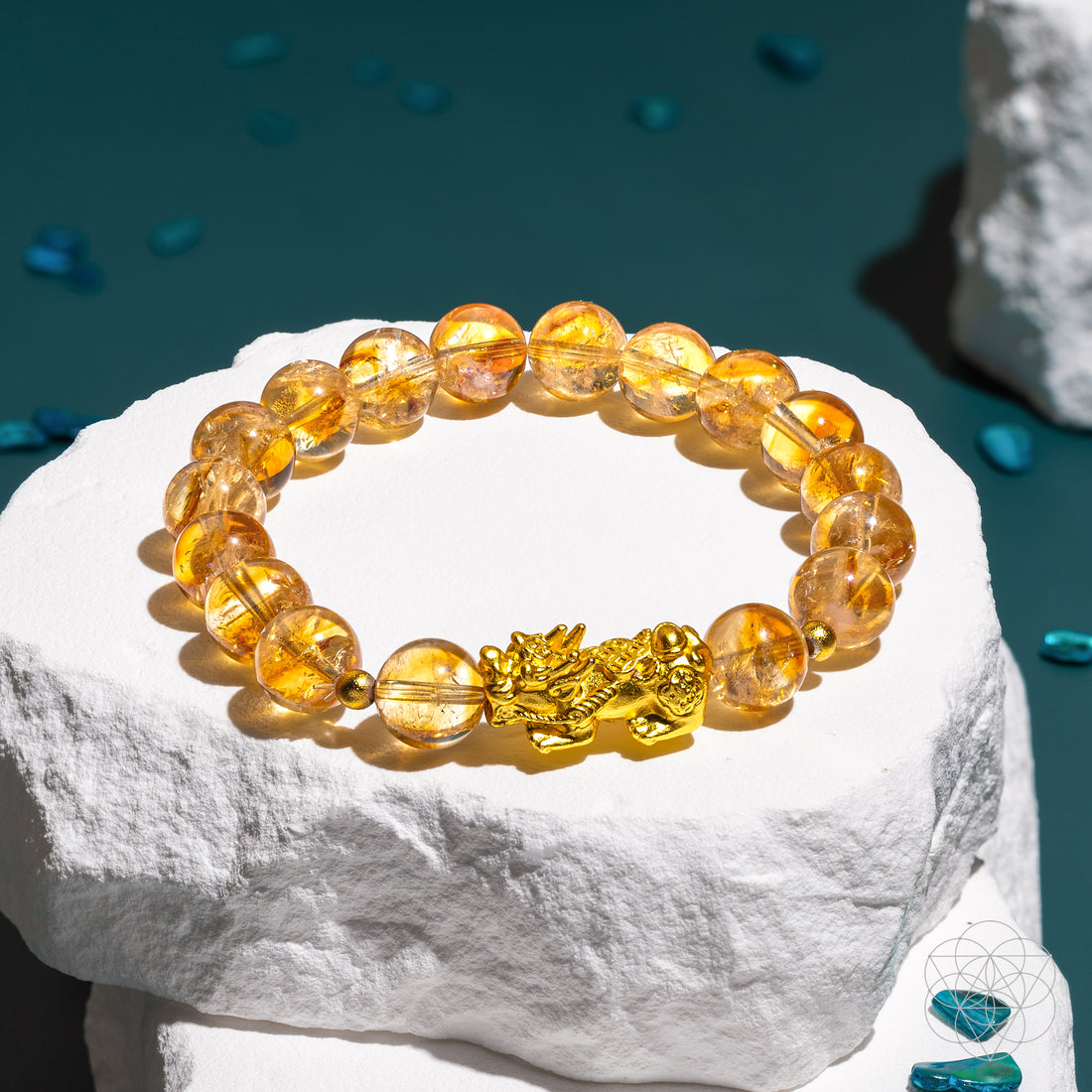 CI578 Pixiu Citrine Bracelet