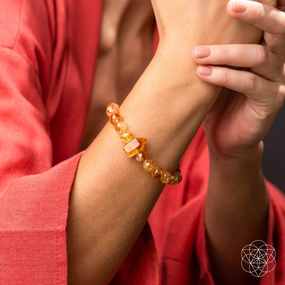 CI582 Citrine Point Armband